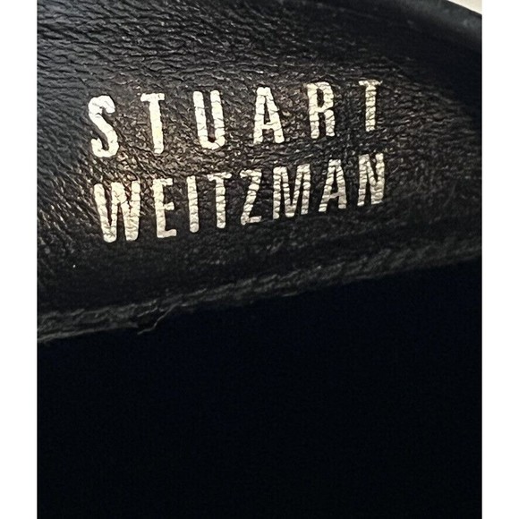 STUART WEITZMAN Size 6.5 KNEEZIE Black Suede Knee High Tall Boots - Picture 9 of 9